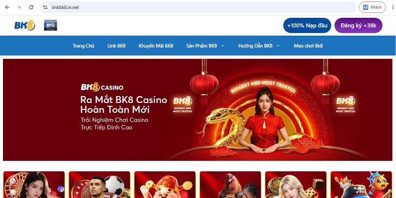 Link vào BK8 ở đâu? Cập nhật link mới nhất Link vào BK8 ở đâu? Cập nhật link mới nhất