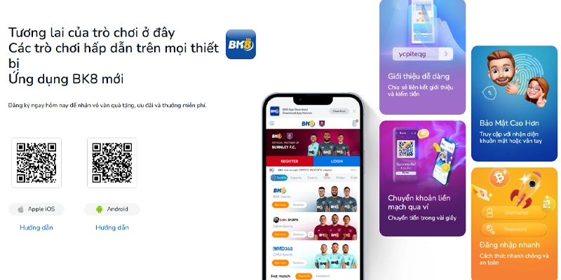 Tải app BK8 Tải app BK8